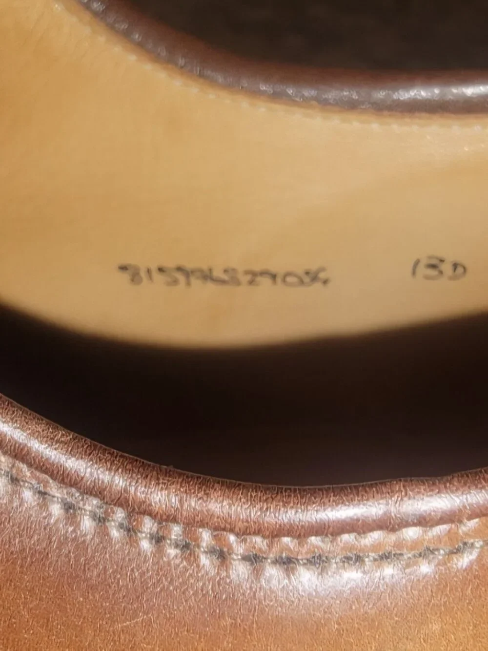 Ralph Lauren Brown Cordovan Dress Shoes